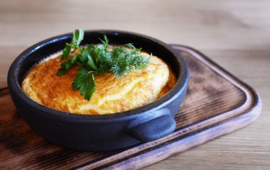 Gürcü khachapuri megruli peynir ile