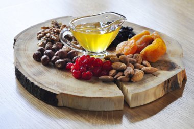 almendras, nueces y avellanas