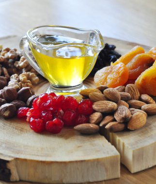 almendras, nueces y avellanas