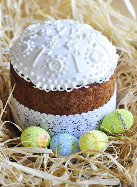 Easter muffin topped with sugar — Free Stock Photo