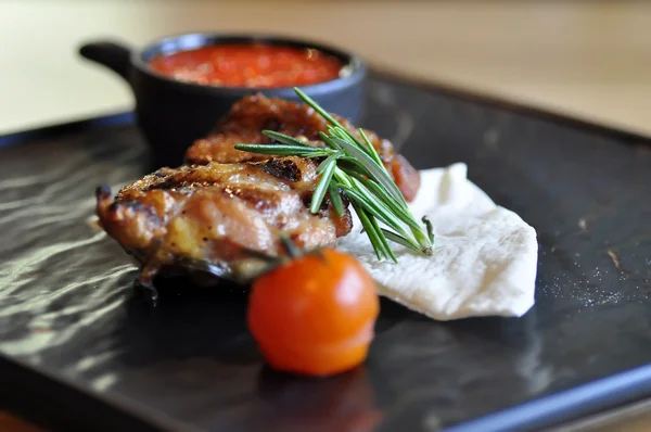 Delicious grilled fillet steak — Free Stock Photo