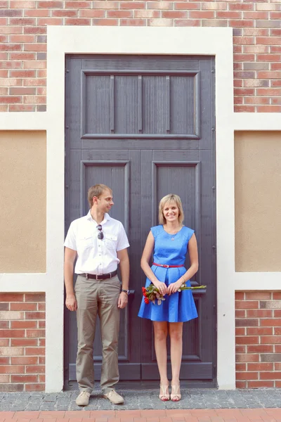 Casal se divertindo — Fotografia de Stock