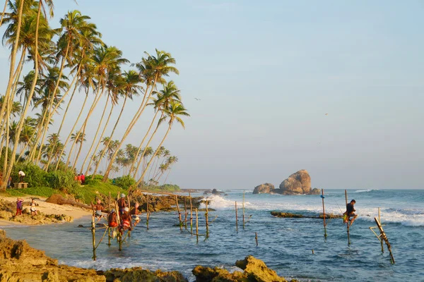 Pescadores tradicionales — Foto de Stock