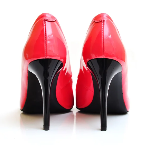 Paar rote Schuhe — kostenloses Stockfoto