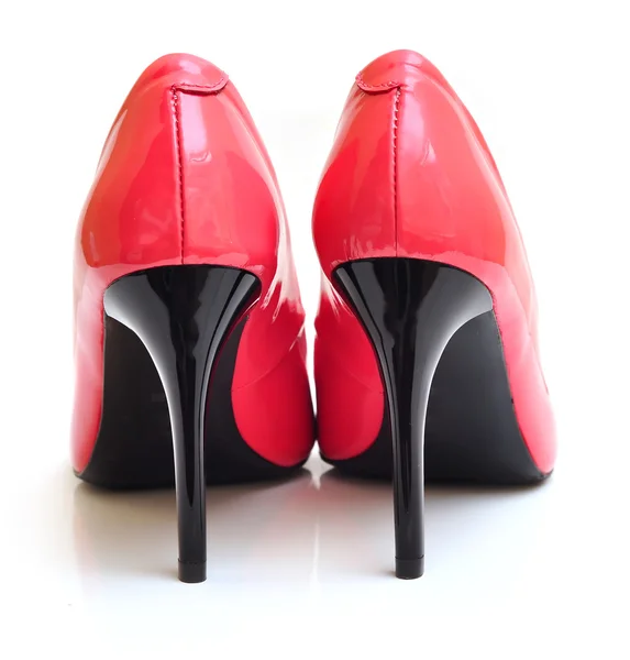 Pair of red shoes — Stock Photo, Image