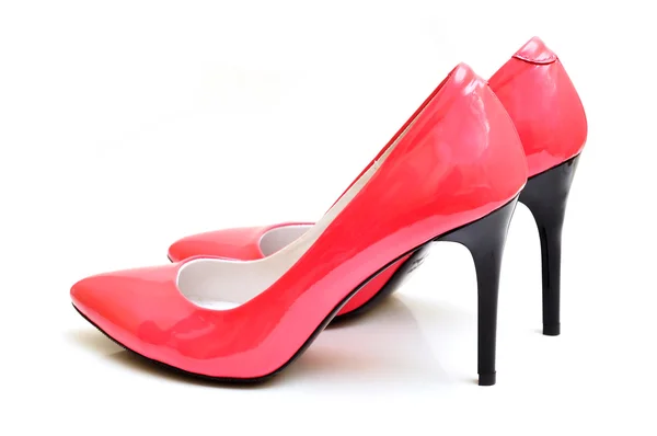 Par de zapatos rojos — Foto de Stock