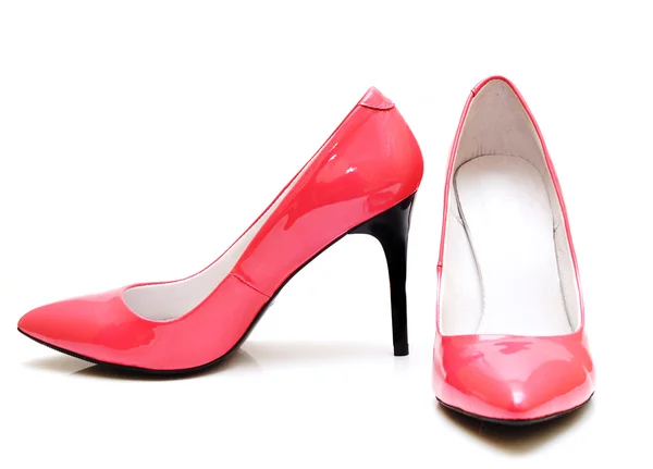 Paar rote Schuhe — Stockfoto