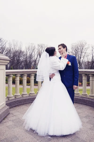 Feliz casal newlyweeds — Fotografia de Stock