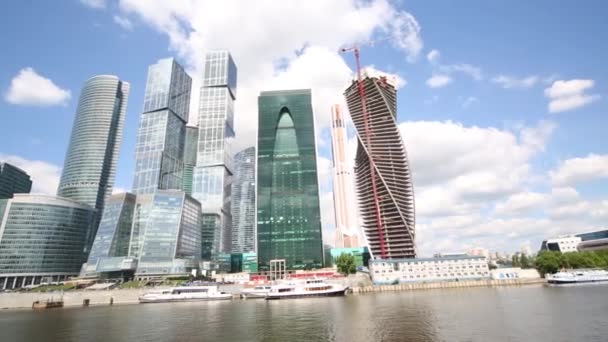 Centro de negocios de Moscú — Vídeo de stock