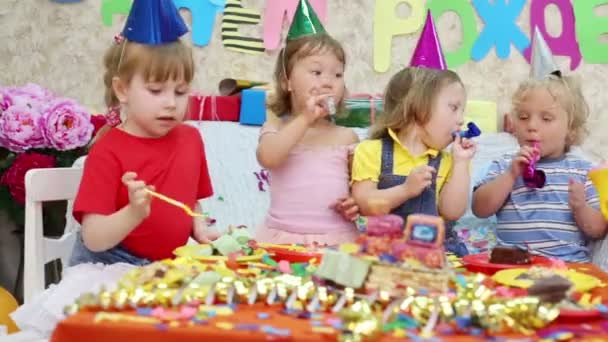 a gyerekek születésnapi party 