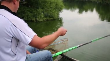 Arkadan Görünüm balıkçı