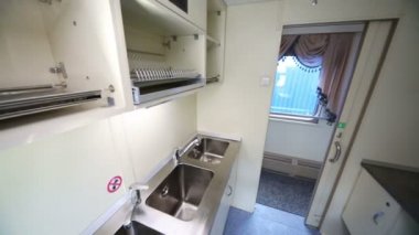 Tren küçük mutfak