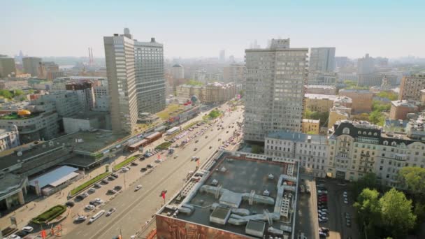 Nieuwe Arbat straat — Stockvideo