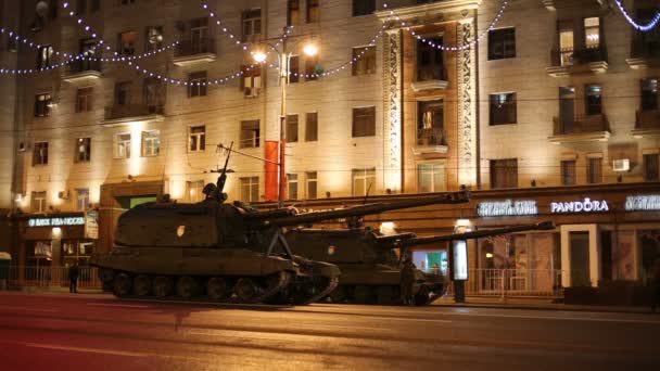 Victory Day parade in Moscow — Stock Video