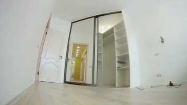 Worker comes into room 