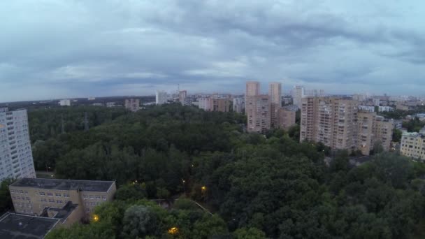 Wolken ziehen schnell auf — Stockvideo