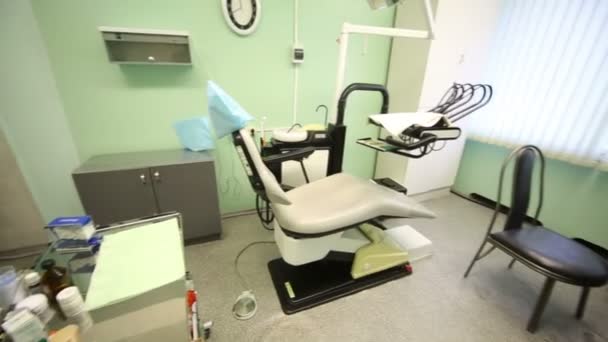 Consultorio dental vacío contemporáneo — Vídeos de Stock