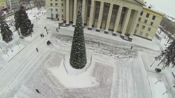 Victor Litvinovs Palácio da Cultura — Vídeo de Stock