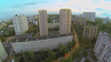 Caddesi üzerinde şehir trafik