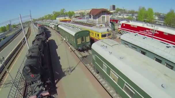 Rizhsky tren istasyonu — Stok video