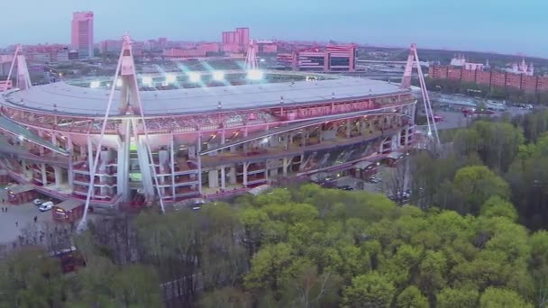 Lokomotivet sport arena — Stockvideo