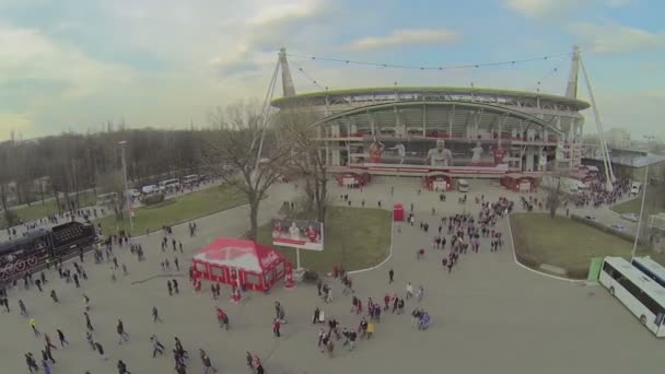 Lok-Sportstadion — Stockvideo