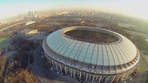 Futbol arena Luzhniki — Stok video