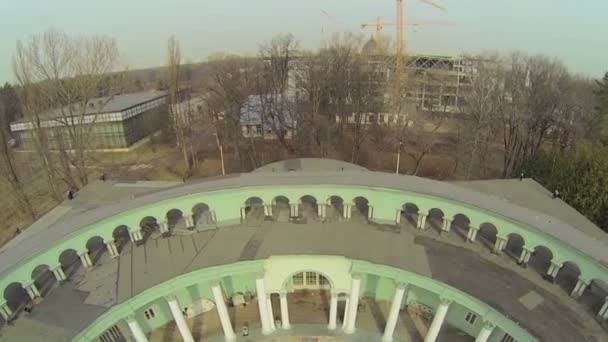 Teatro al aire libre abandonado — Vídeos de Stock