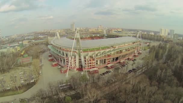 Локомотив спортивний стадіон — стокове відео
