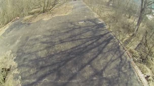 Construction abandonnée de l'atelier 