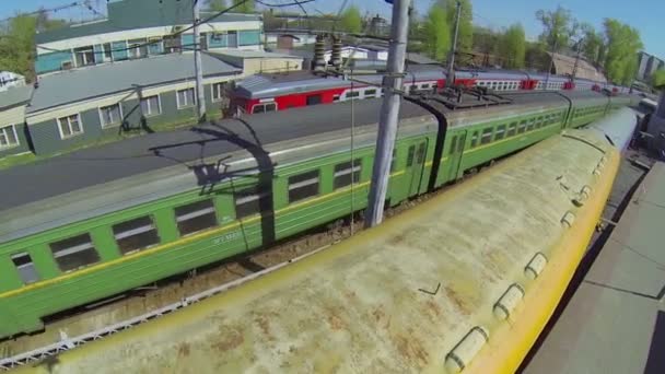 Arrivée du train de voyageurs — Video