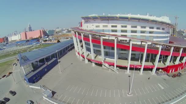 Arena de hielo Megasport — Vídeo de stock