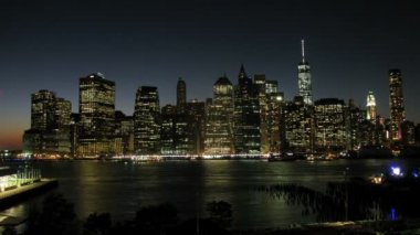 Manhattan Geceleri gökyüzü