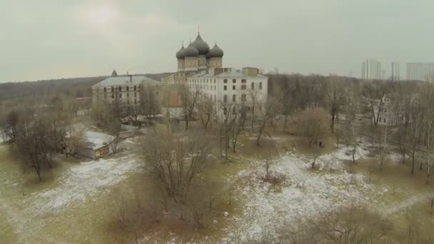 Cathedral of Theotokos védelméről — Stock videók