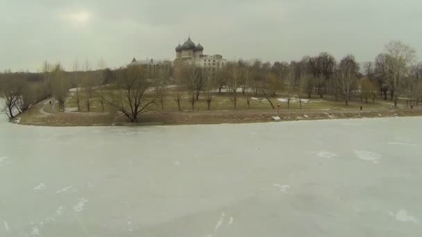 Cathedral of Protection of Theotokos — Stock Video