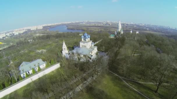 Müze koru Kolomenskoe — Stok video