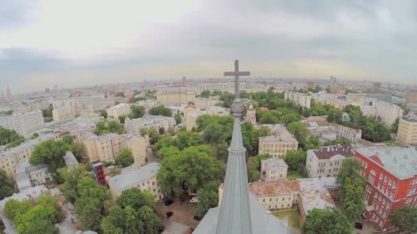 Facade of Evangelical Lutheran Cathedral — Stock Video