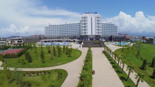 Complex of hotel Radisson Blu — Stockvideo