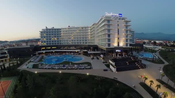 Hotel Radisson Blu — Stock Video