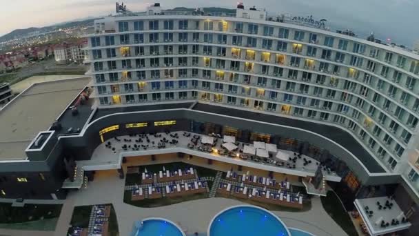 Hotel Radisson Blu — Stockvideo