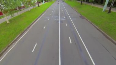  sokağa park Sokolniki insanlarla