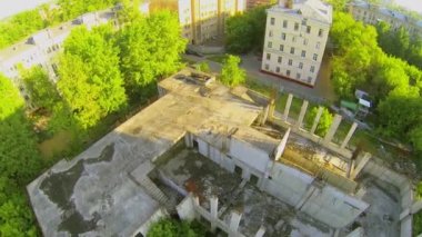 Bina yapım aşamasında