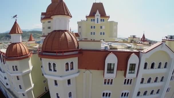 Гостиничный комплекс "Богатырь" — стоковое видео