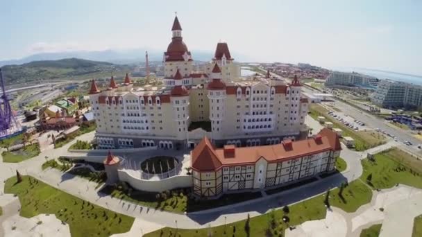 Hotel complex Bogatyr — Stockvideo