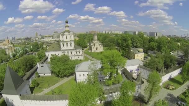 Spaso-Andronikov monastery — Stock Video