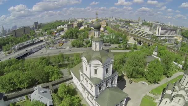 斯-安德罗尼科夫修道院 — 图库视频影像