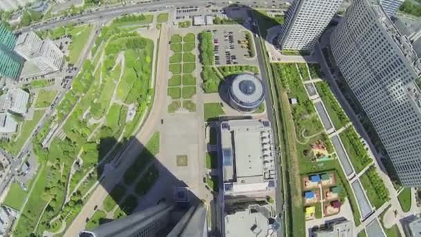复杂的摩天大楼和总部 — 图库视频影像