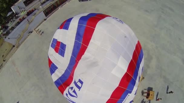 Inflação do balão de ar — Vídeo de Stock