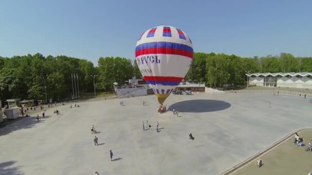 Balão de ar colorido — Vídeo de Stock