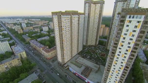Complexo habitacional Izmailovsky — Vídeo de Stock